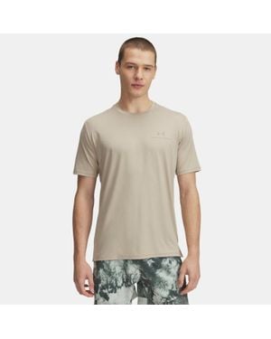 Under Armour Vanish Energy Short Sleeve City Khaki City Khaki - Grey