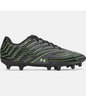 Under Armour Shadow Club 4 Fg Soccer Cleats Titan Hyper - Green