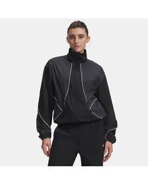 Under Armour Ua Unstoppable Woven Wind Jacket - Black