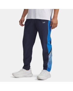 Under Armour Velociti Storm Trousers Washed Atlantis Reflective - Blue