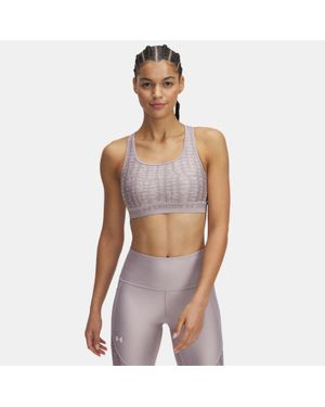 Under Armour Reggiseno sportivo Armour® Mid Crossback Printed da donna - Blu
