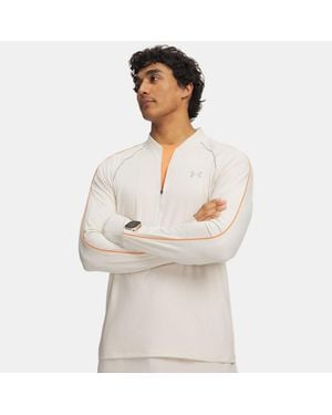 Under Armour Velociti ½ Zip Stone Reflective - White