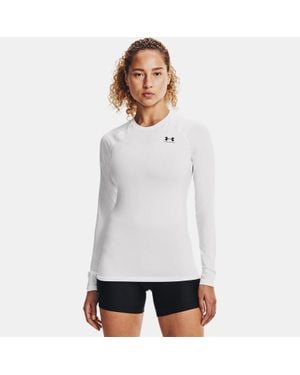 Under Armour Heatgear Compression Long Sleeve - White