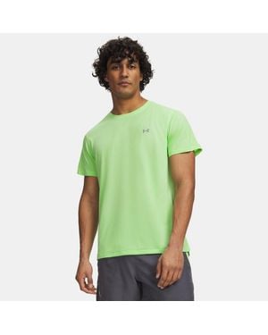 Under Armour Velociti Reflect Short Sleeve Lumos Lime Reflective - Green