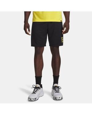 Under Armour Shorts Curry Dreamers Da Uomo Taxi Taxi - Blu