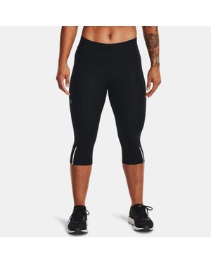 Under Armour Launch Capris Reflective - Black