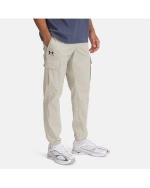 Under Armour Vibe Woven Cargo Trousers Khaki Base - Green