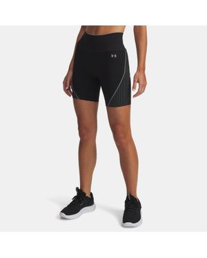 Under Armour Vanish Seamless 6.5" Shorts Steel Steel - Black