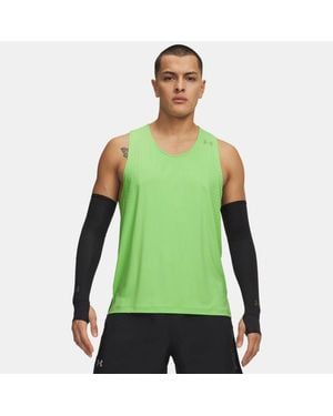Under Armour Velociti Pro Herenhemd Lumos Lime Reflecterend - Groen