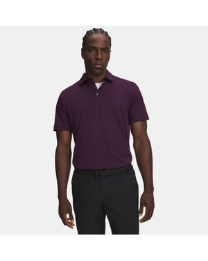 Under Armour Ua Armourdry Polo - Purple
