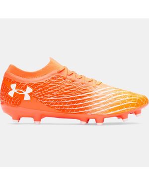 Under Armour Magnetico Pro 5 Fg Fußballschuhe, Blaze Squad Weiß - Orange