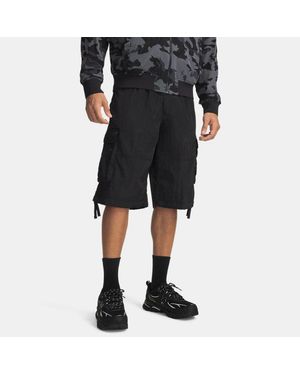 Under Armour Sport Utility Webstoff Shorts Für Herren Weiß - Schwarz