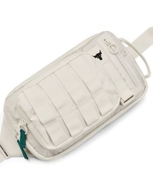 Under Armour Project Rock Waist Bag - White