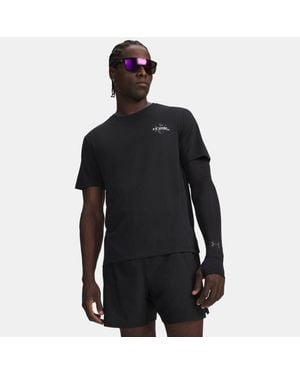 Under Armour Velociti Run Cube Short Sleeve Reflective - Black