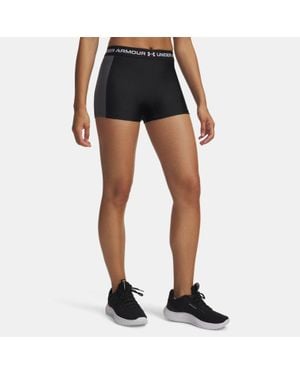 Under Armour Heatgear Rib Shorty 3" Shorts Castlerock - Blue