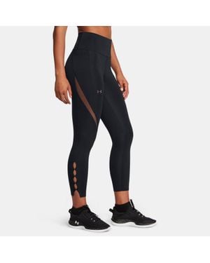 Under Armour ' Vanish Elite Vent Ankle Leggings / Iridescent - Blue