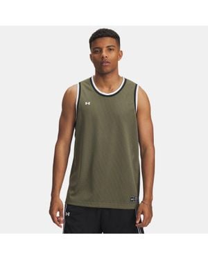 Under Armour Zone Pro Mesh Tank Marine Od - Green