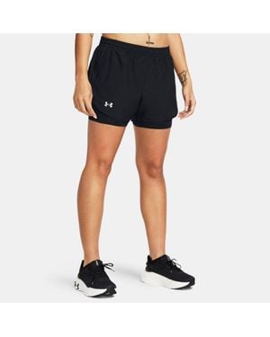 Under Armour Fly-By 2-In-1 Shorts Reflective - Blue