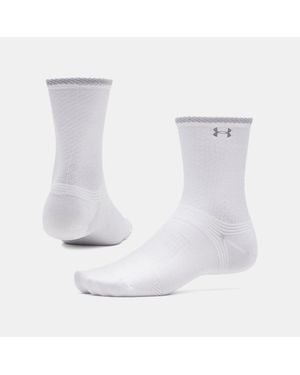 Under Armour Velociti Lite Crew Socks Reflective - White