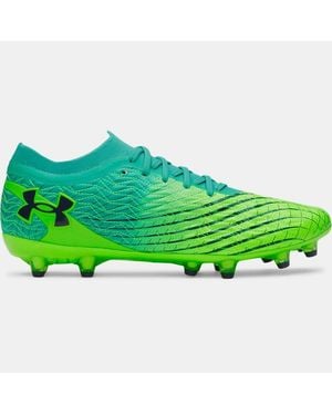 Under Armour Magnetico Pro 5 Fg Soccer Cleats Mode Hyper Academy - Green