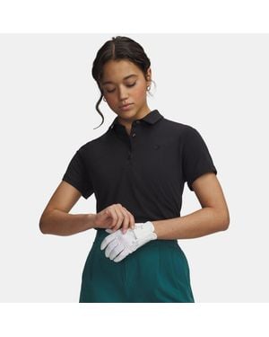 Under Armour Armourdry Short Sleeve Polo - Black