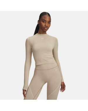 Under Armour Vanish Seamless Long Sleeve City Khaki Summit Summit - Natural