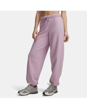 Under Armour Ua Icon Fleece: Reinvented Gym Trousers - Purple