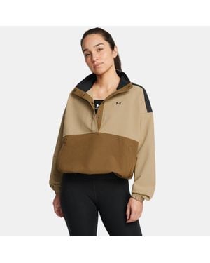 Under Armour Armoursport Swoven Pullover Camel Coyote - Brown