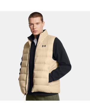 Under Armour Smanicato Legend Down Da Uomo City Khaki Nero - Marrone