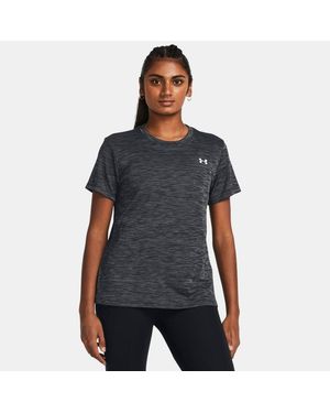 Under Armour Tech Textured Short Sleeve - Blue