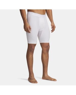 Under Armour Heatgear Elite Long Shorts Reflective - White