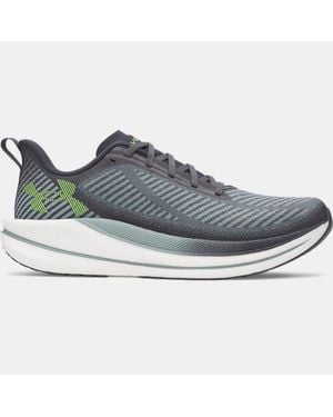 Under Armour Velociti 5Laufschuhe Für Herren Anthracite Serpentine Hyper Grün - Grau