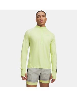 Under Armour Explor Trail Run ¼ Zip Fade Lumos Lime - Green