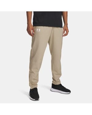 Under Armour Rival Woven Windbreaker Trousers City Khaki - Brown