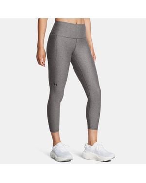 Under Armour Tech Ankle Leggings Charcoal Light Heather - Green