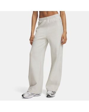 Under Armour Ua Unstoppable Fleece Open Trousers - Grey