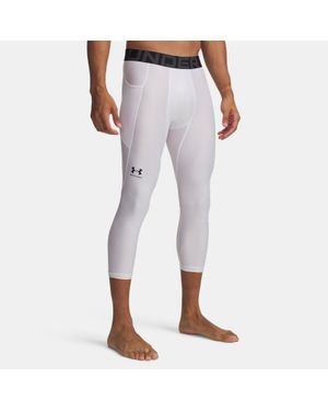 Under Armour Heatgear ¾ Leggings - White