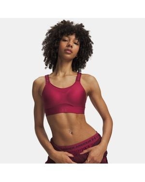 Under Armour Ua Infinity 2.0 High Sports Bra - Red