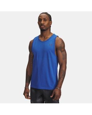 Under Armour Vanish Elite Seamless Tank Atlantis Iridescent - Blue
