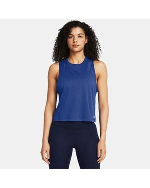 Under Armour Vanish Engineered Tank Tech - Blue