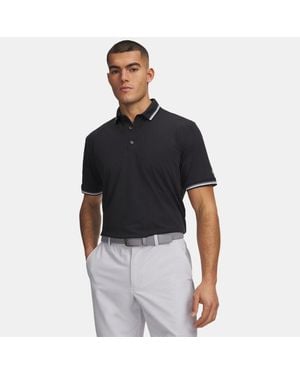 Under Armour Armourdry Rib Polo - Black
