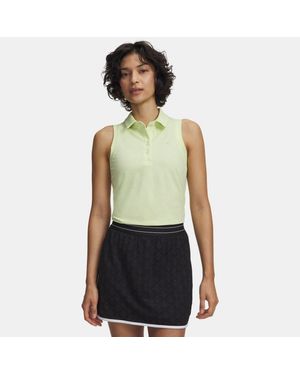 Under Armour Armourdry Sleeveless Polo Fade Fade - Green