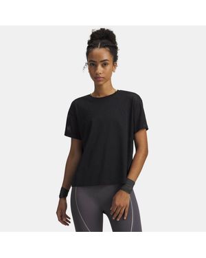 Under Armour Hb Vent Short Sleeve Reflective - Black