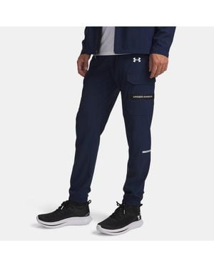 Under Armour Tech Utility Woven Trousers Academy Academy - Blue