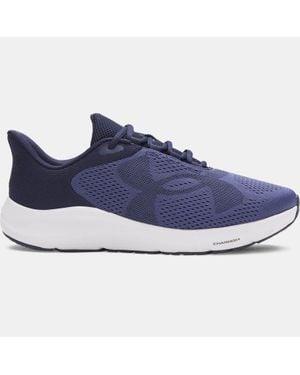 Under Armour Pursuit 4 Big Logo Running Shoes Midnight Midnight - Blue