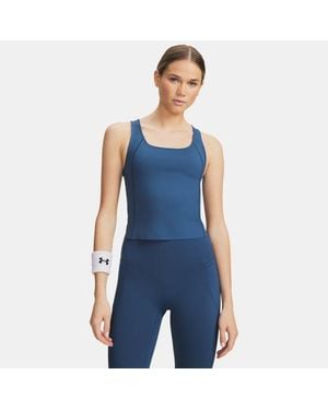 Under Armour Vanish Elite Tank Wham Metallic - Blue