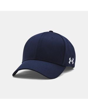 Under Armour Cappello Blitzing Team Da Uomo Midnight Marino Bianco - Blu
