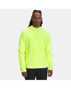 Under Armour Launch Hooded Jacket High Vis Reflective - Green