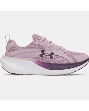 Under Armour Zapatillas De Running Charged+ Assert 11 Para Mujer Mauve Blanco Morado Echo