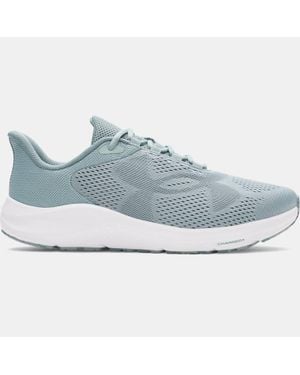 Under Armour Chaussure De Course À Grand Logo Pursuit 4 Pour Homme Serpentine Jasper Bleu Jasper Bleu
